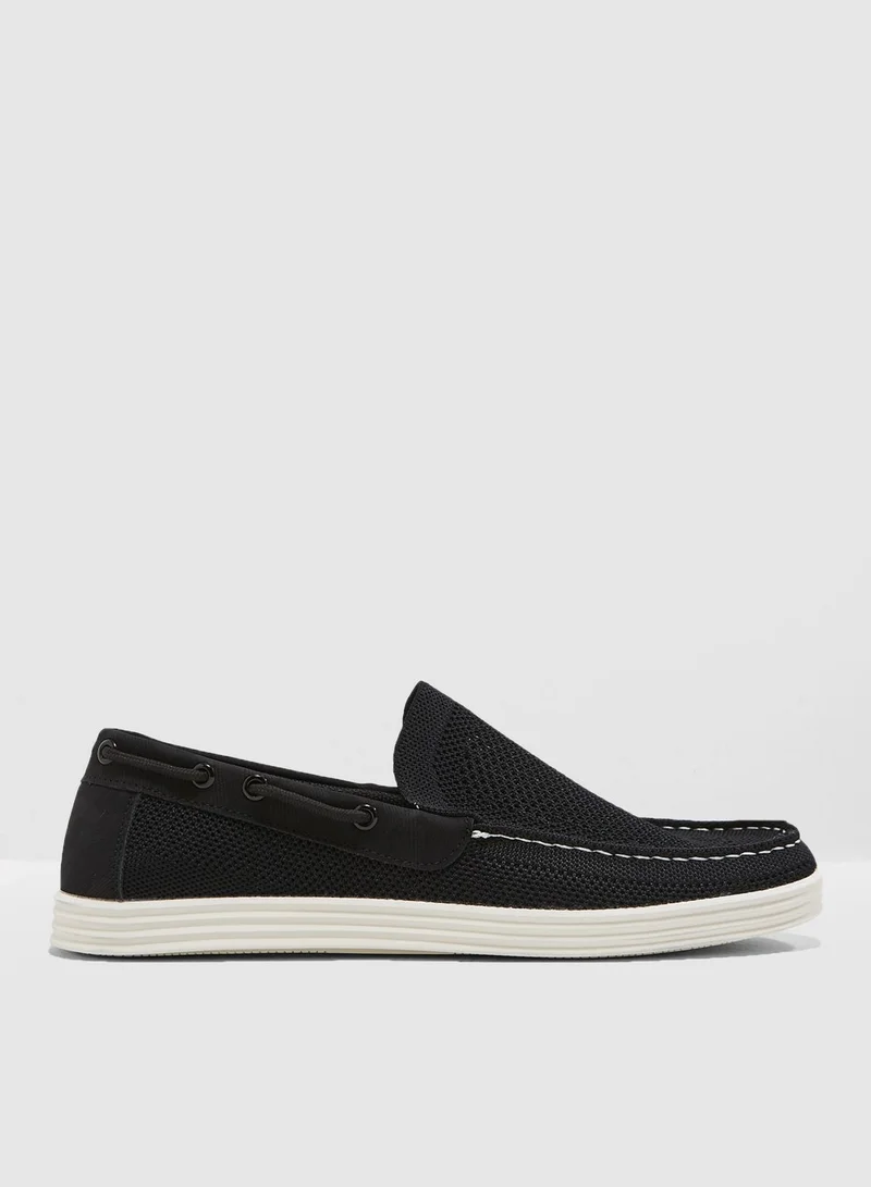 Seventy Five Knitted Casual Slip Ons
