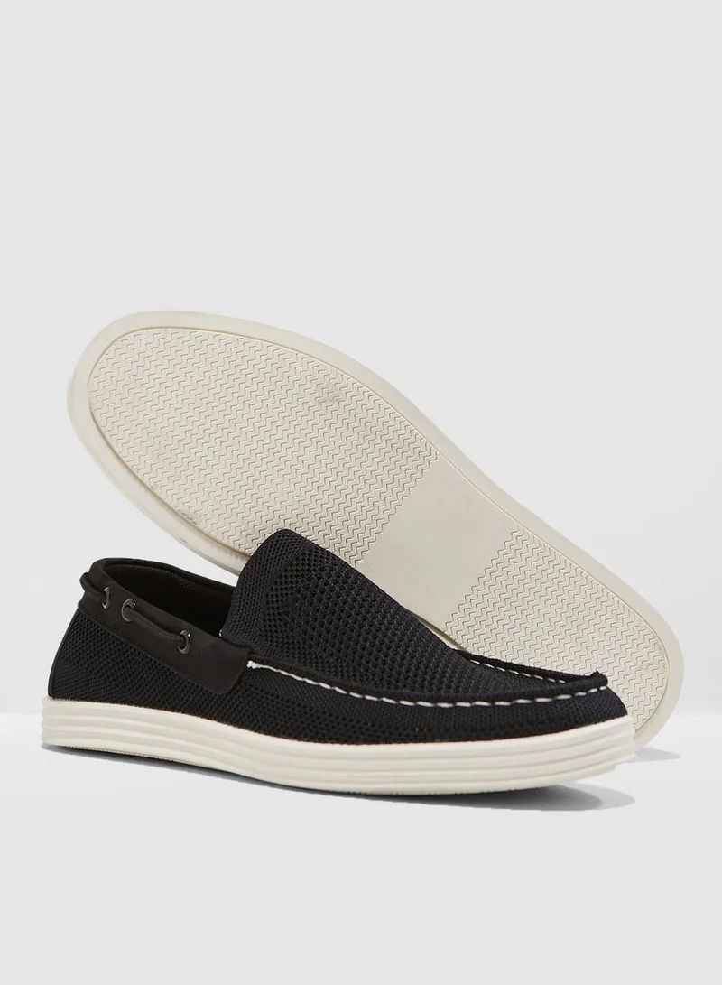 Seventy Five Knitted Casual Slip Ons