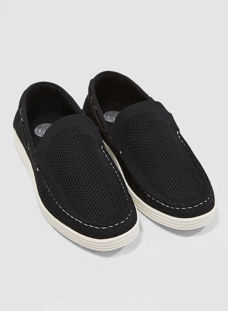 Seventy Five Knitted Casual Slip Ons