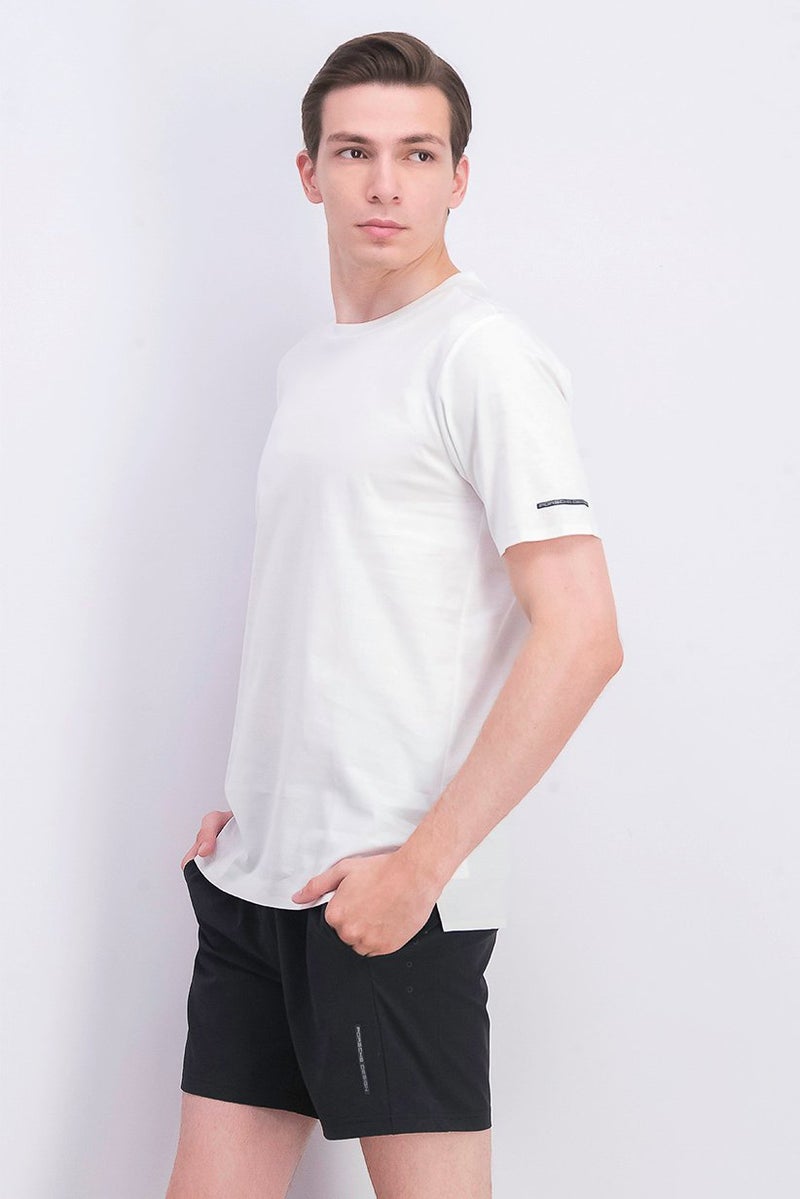 PUMA Men PD Essential Tee, White - Image 3