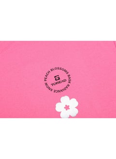 TOREAD T-shirt - Functional Short Sleeve T-shirt Peach blossom snow  - Image 4