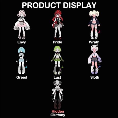 BEEMAI Cooze Devil Horns Series Single Box Contains 1 Figure 18 BJD Blind Box Cute Figures Collectibles Birthday Gift - Image 5