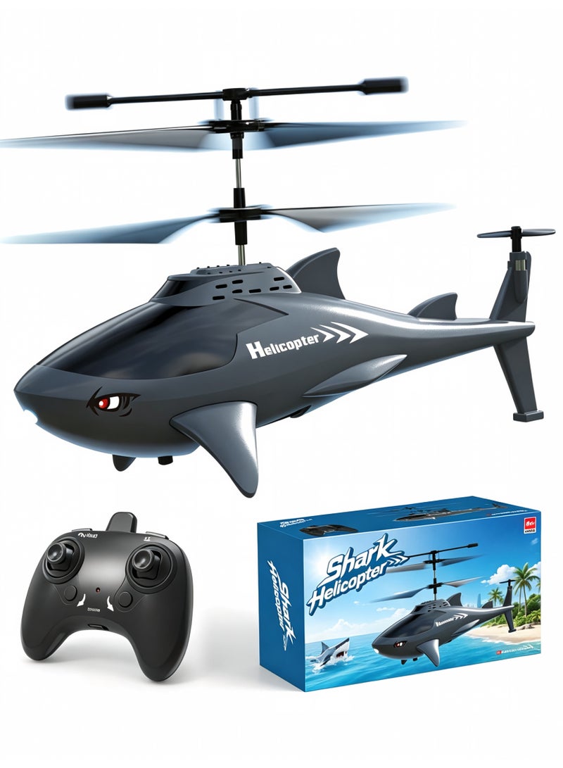 Remote Control Helicopter, Outdoor/ Indoor Flying Helicopter Toys, RC Airplane for Teens Kids with LED Light, Birthday Gift - Image 1