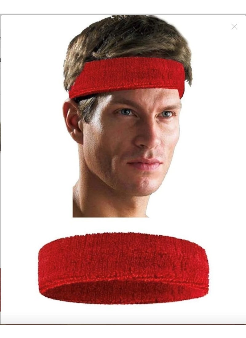 CK Spor Ckspor Unisex Towel Sweatband Headband Tennis Hair Band Headband  - Image 1