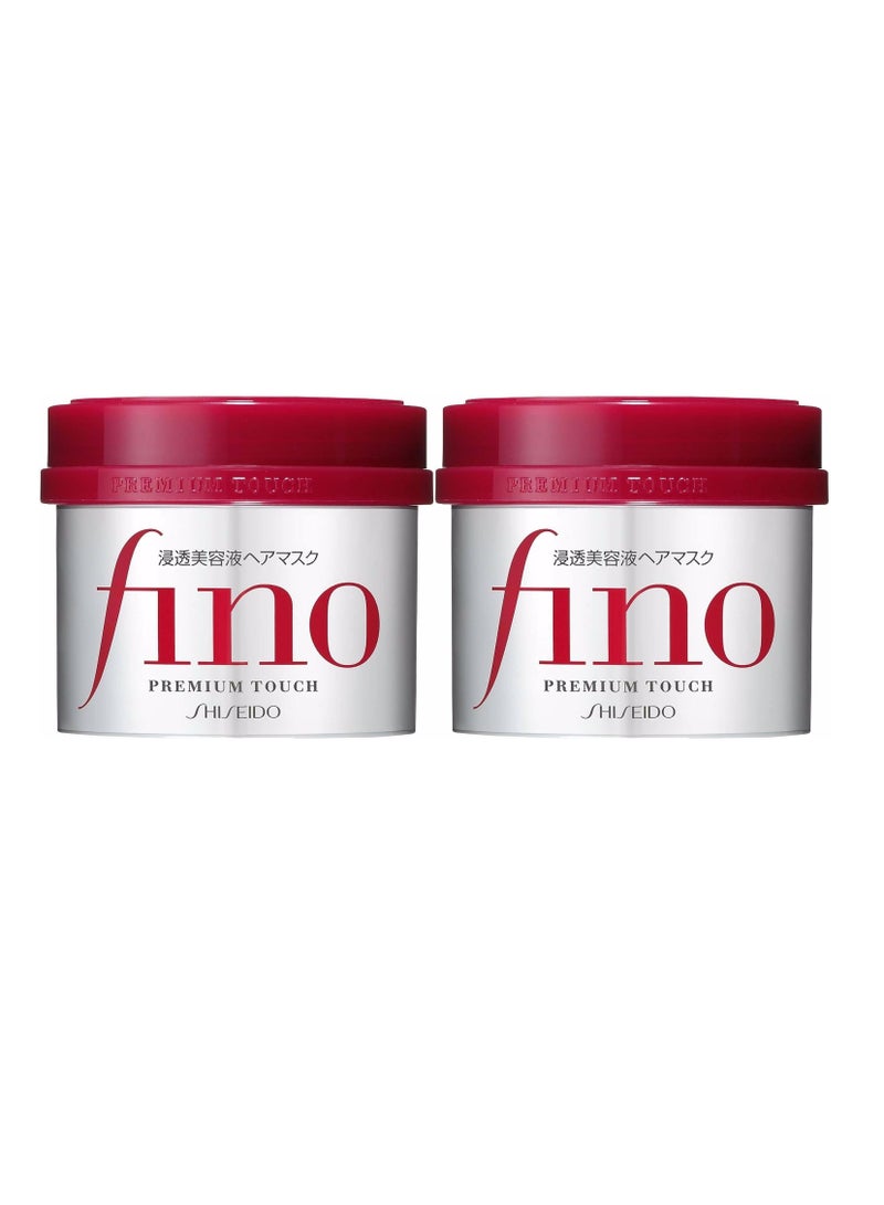 fino Premium Touch Japanese Hair Mask 230 2 Pieces - Image 1