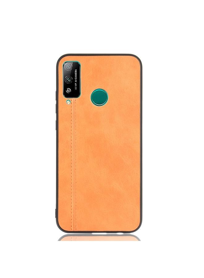 زبون جراب لهاتف Huawei Honor Play 4T مقاوم للصدمات بنمط جلد البقر المخيط من مادة PC + PU + TPU - Image 2