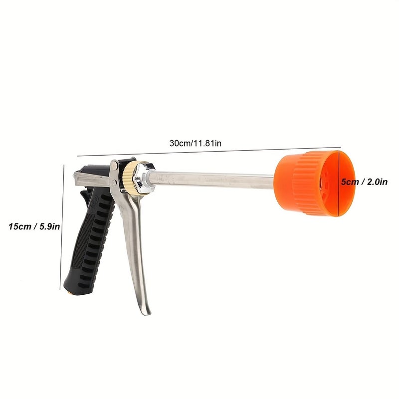4Pcs High Pressure Garden Sprayer Set With Adjustable Atomizing Nozzle For Lawn Pesticide - Image 3