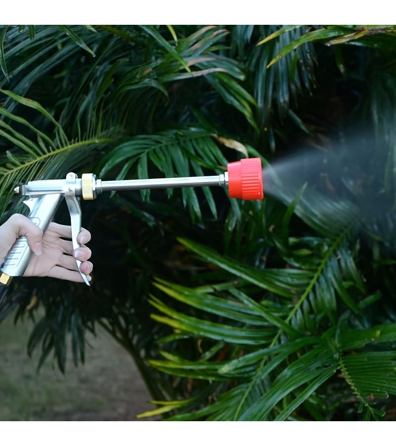 4Pcs High Pressure Garden Sprayer Set With Adjustable Atomizing Nozzle For Lawn Pesticide - Image 4