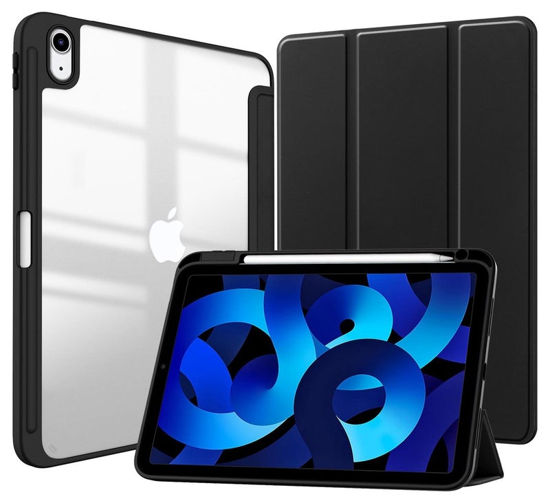 يوارب كينج iPad 2022 (الجيل العاشر) 10.9 بوصة / iPad 2025 (الجيل الحادي عشر) غطاء أسود - Image 1