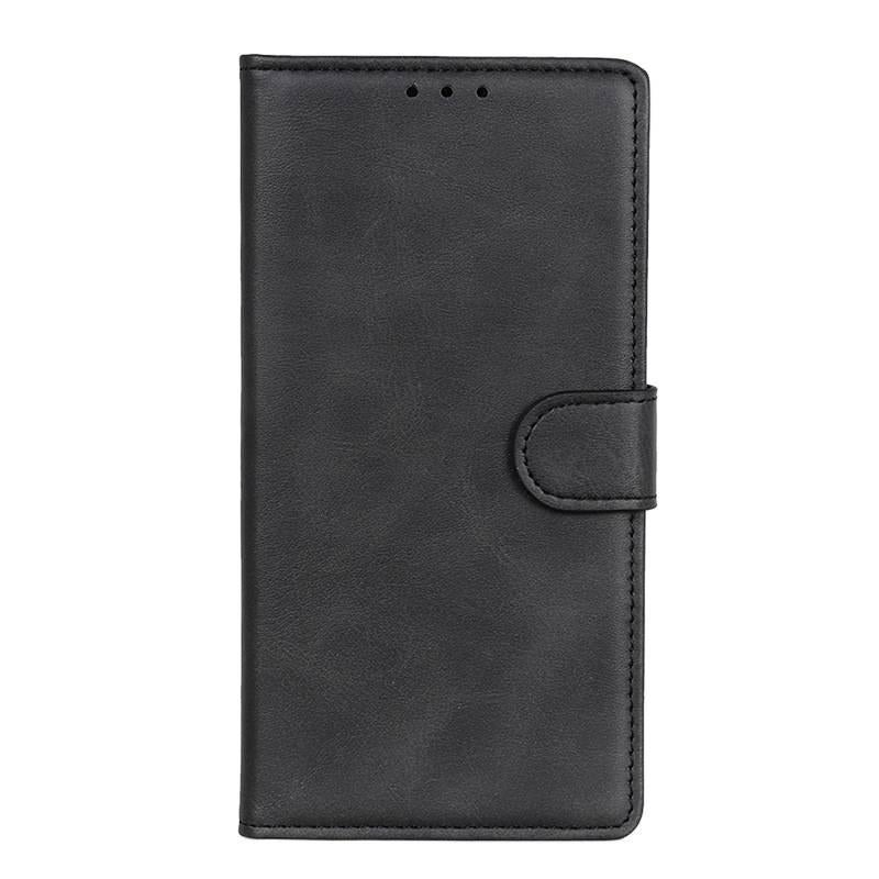 غطاء واقي بPU باللون أزرق بوظيفة حامل لـ Redmi Note 14 مع تصميم ثنائي اللون وحماية من السقوط مع مقاوم للصدمات مع حامل بطاقات مع حامل قائم للاستخدام الشخصي للعائلة لترتيب الأغراض - Image 5