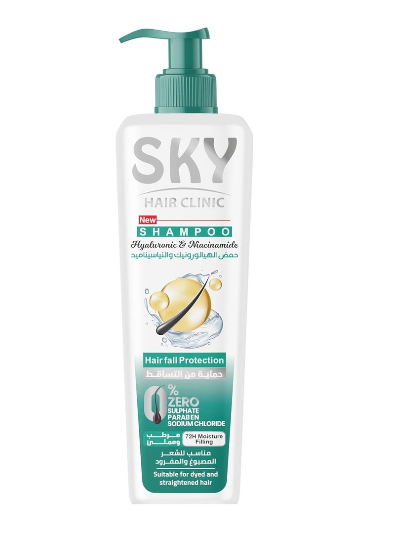 SKY Sky Hair Clinic Shampoo 400ml with Hyaluronic Acid and Niacinamide  - Image 1