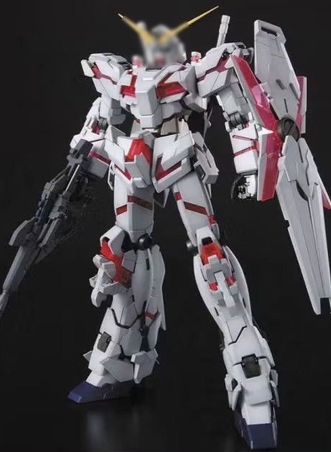 Halamodo Unicorn - Gundam Xingdong - Action Figure Mecha Warrior Assembly Model, a Super Cool Desktop Decoration, an Assembly Toy Loved by Both Boys and Girls - Image 3