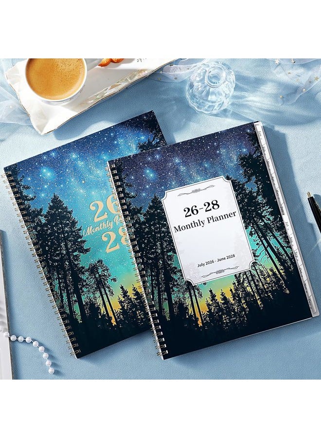 Lortarl 2026-2028 Monthly Planner - 2 Year Monthly Planner 2026-2028, July 2026 - June 2028, 9" x 11", 24 Months, Calendar with Tabs, Inner Pocket, Notes Pages - Image 2