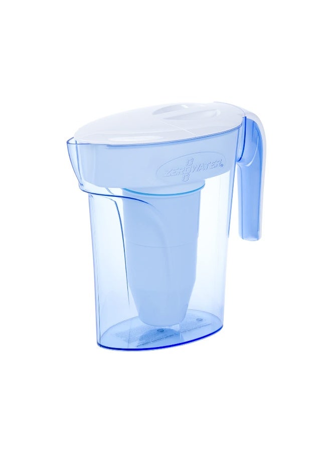 ZeroWater 7-Cup 5-Stage Water Filter Pitcher 0 TDS for Improved Tap Water Taste - IAPMO Certified to Reduce Lead, Chromium, and PFOA/PFOS - Image 1