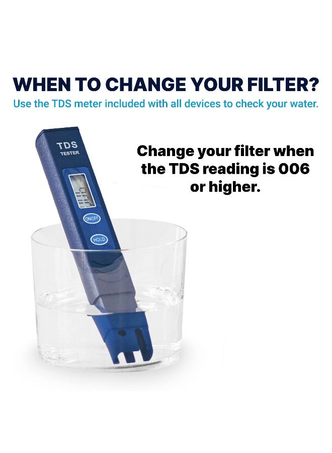 ZeroWater 7-Cup 5-Stage Water Filter Pitcher 0 TDS for Improved Tap Water Taste - IAPMO Certified to Reduce Lead, Chromium, and PFOA/PFOS - Image 5