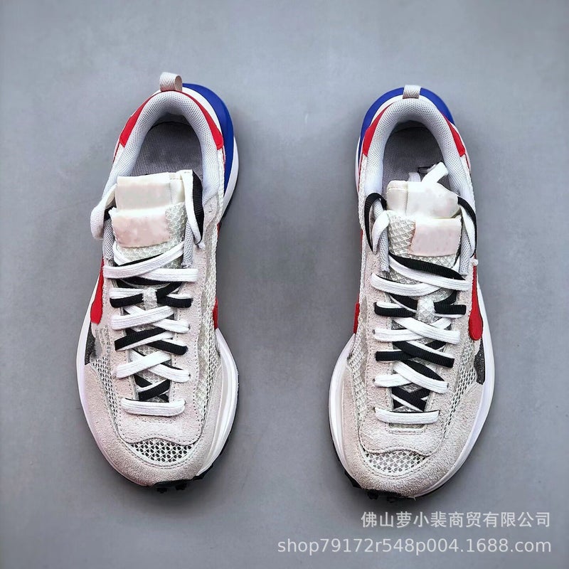 Putian Pure Original Waffle Third Generation Sacai 3.0 Khaki Collaboration Double Hook Deconstructed Shoes For Men And Women High Version Height Increasing Shoes - Image 1