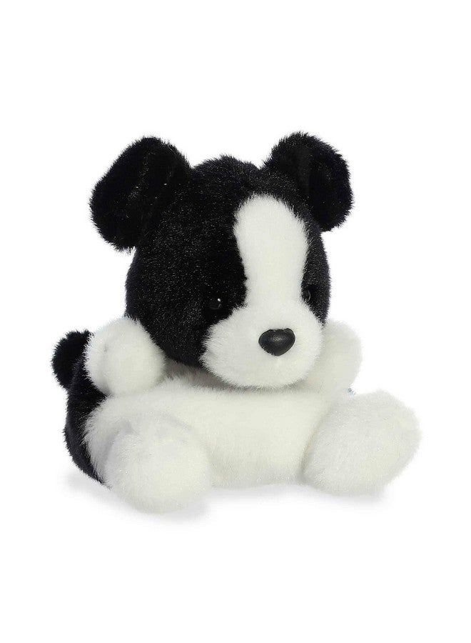 Aurora® Adorable Palm Pals™ Brody Collie™ Stuffed Animal - Pocket-Sized Play - Collectable Fun - Black 5 Inches - Image 2