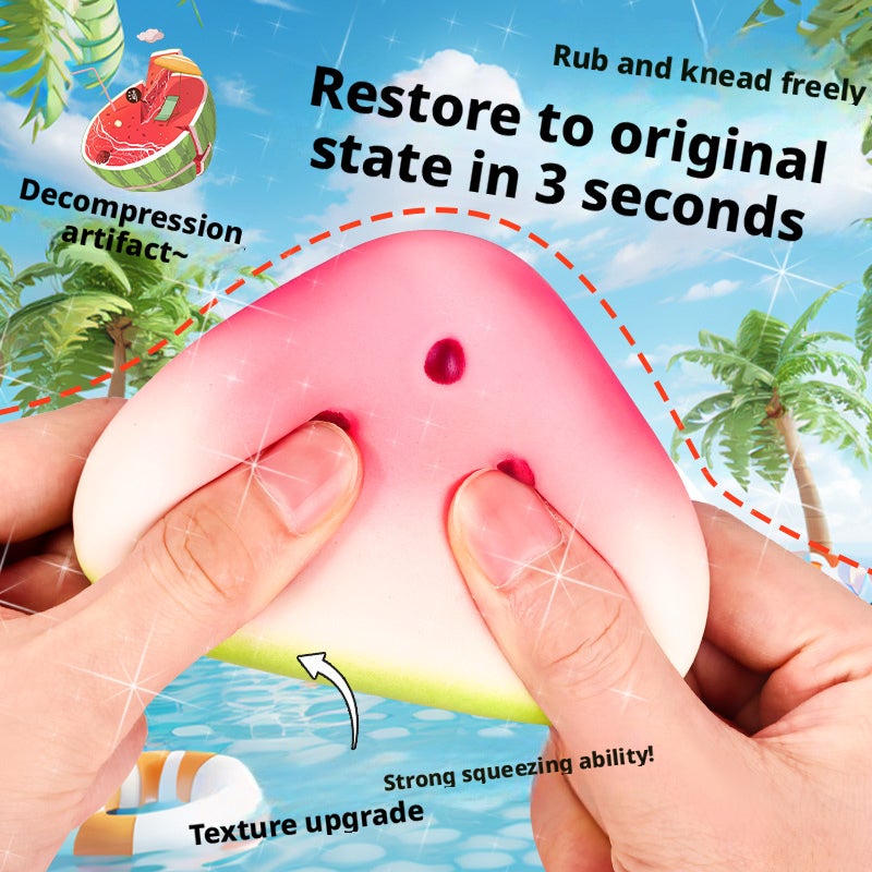 Watermelon Slow-Rebound Squishy Stress Relief Putty - Image 2