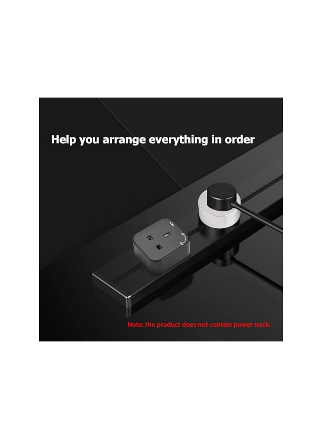 PROMASS مخرج مقبس الطاقة لمقابس السكك الكهربائية المحمولة لمكتب المطبخ وغرفة المعيشة ضمان لمدة 1 سنة. - Image 3