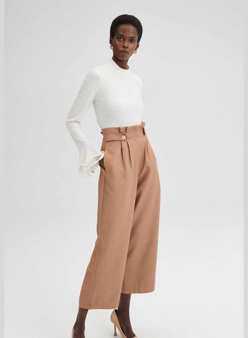 Touche HIGH WAIST TROUSERS WITH EPOULET - Image 4