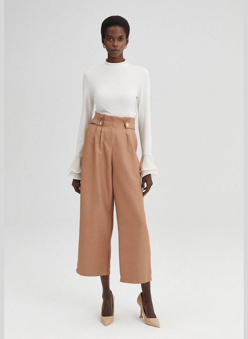 Touche HIGH WAIST TROUSERS WITH EPOULET - Image 2