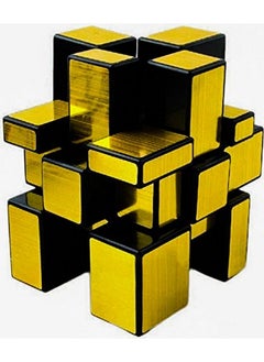 D ETERNAL D ETERNAL Mirror Cube 3X3 Cube High Speed Gold Mirror Magic Cube 3X3 Mirror Cube Brainstorming Puzzle Game Toy, Kids and Professionals  - Image 5