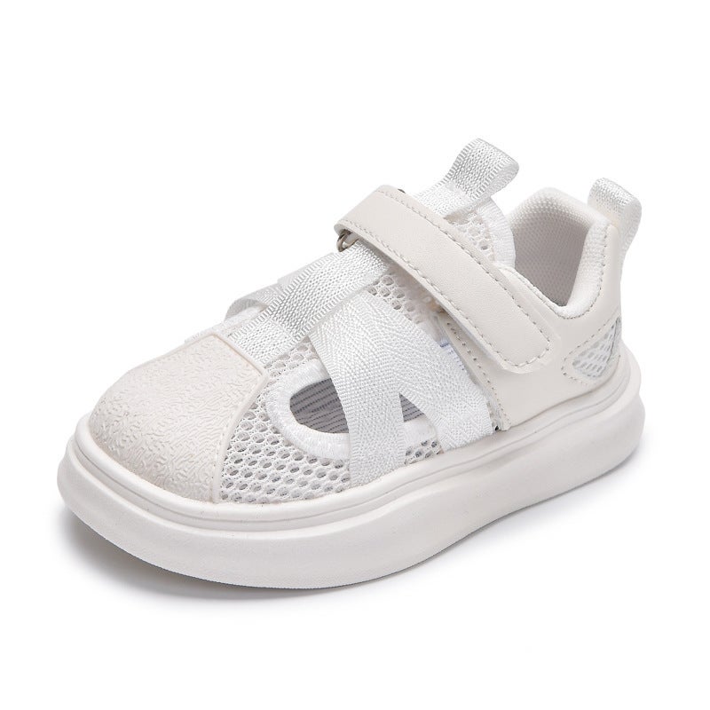 Mesh Sneakers Lightweight Flexible Sole Walking Shoes For Kids Indoor And Outdoor Activities - Image 1
