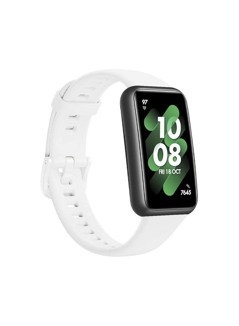 ten.tech Huawei Band 7 / Honor Band 7 compatible sports watch band, lightweight sweat-resistant silicone replacement wristband compatible with Huawei Band 7 - Image 1