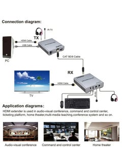 60m USB HDMI KVM Extender By RJ45 Ethernet Cable Transmitter Receiver Converter - pzsku/ZDFF04611DAC47DB9E0EAZ/45/_/1738403899/5752d9c1-9d3a-459b-9c62-48042480d6b5