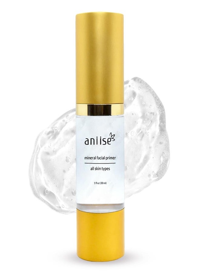 aniise Mineral Makeup Facial Foundation Primer - Smooths Skin, Extends Makeup Wear, Controls Shine, Minimizes Pores & Fine Lines - For All Skin Types - Vegan, Paraben Free, Cruelty-Free - 1 fl oz (30 mL) - Image 1