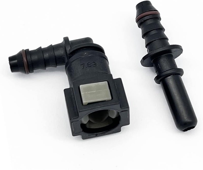 KRD PERFORMANCE 90 Degree Quick Release Fuel Line Connector - Image 1
