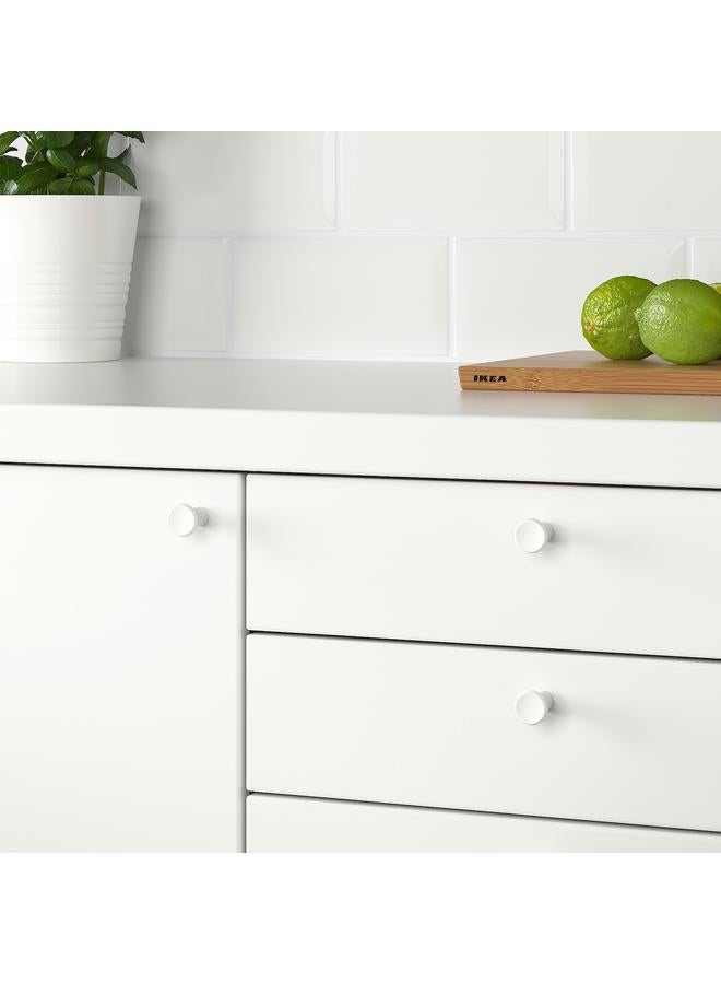 زبون مقبض، أبيض، 21 مم - Image 2