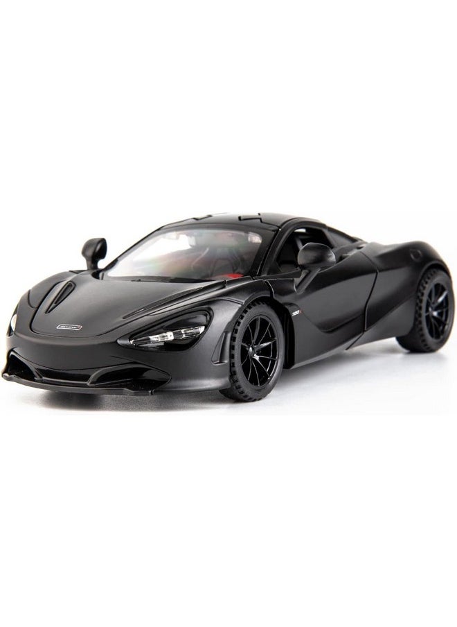 Sky Tech Sky Tech® McLaren 720s Model Car Sports Car 1:32 Exclusive Alloy Metal Pull Back Die-cast Car Diecast Metal Pullback Toy car with Openable Doors & Light Music Gifts Toys for Kids【Colors as Per Stock】  - Image 1