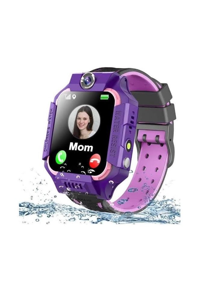 Nabi Smart watch Nabi for children z7a supports a camera to protect and identify them anywhere through GPS. You can determine their location at any time by connecting the mobile to the watch and supports a SIM card. Turquoise color  - Image 1