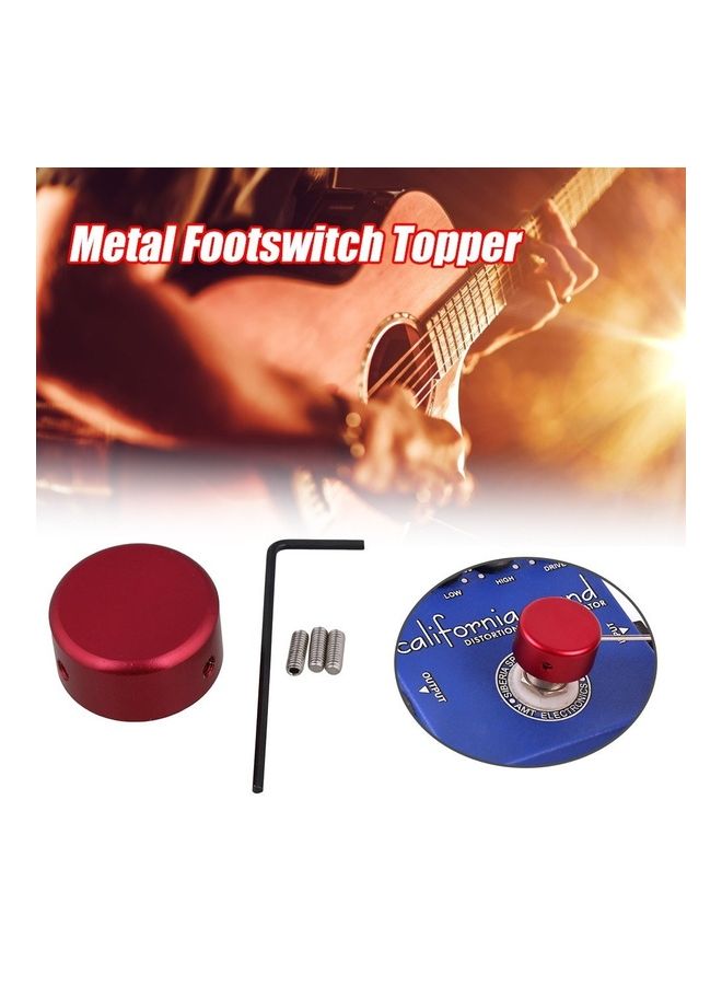 NIBEMINENT Footswitch Topper Guitar Effect Pedal Protection Cap  - Image 2