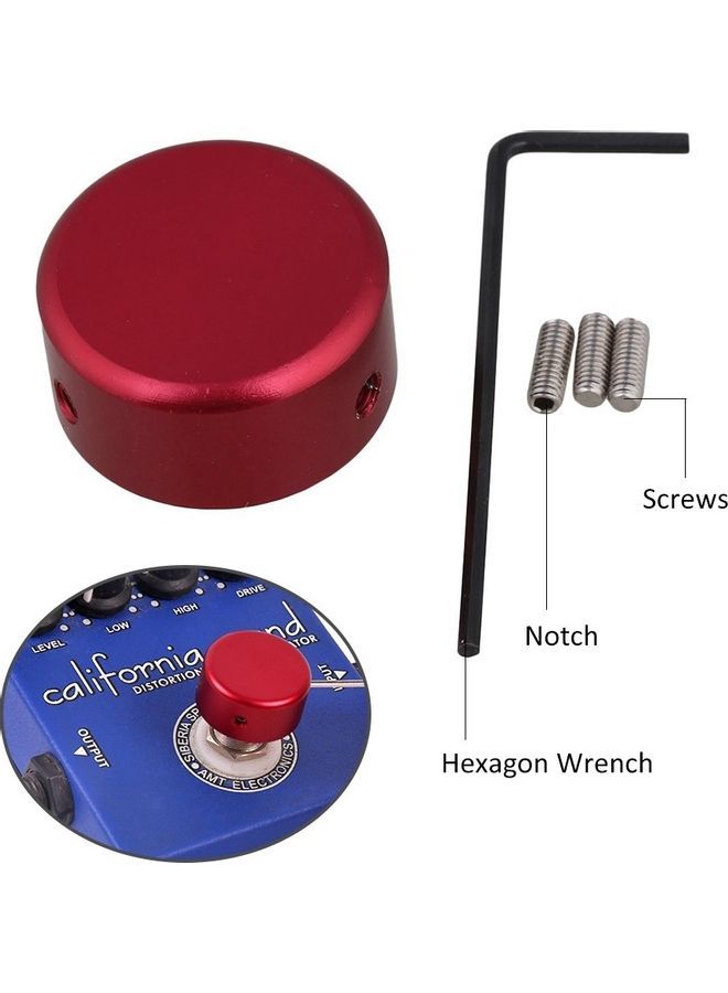 NIBEMINENT Footswitch Topper Guitar Effect Pedal Protection Cap  - Image 5