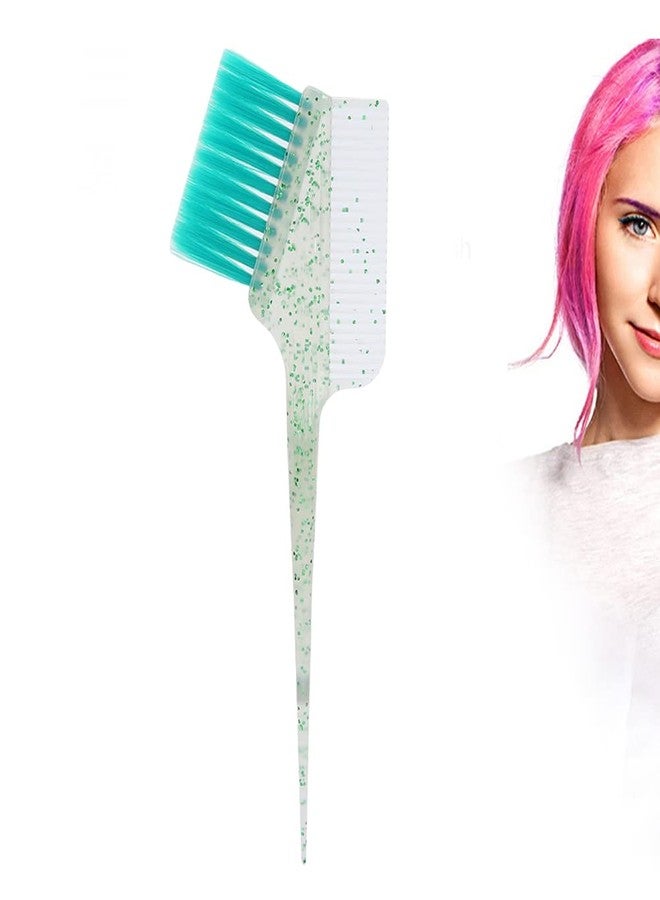 Betued Hair Dye Brushes Comb,Hair Coloring Brush Tool DIY Hairdressing Bleach Color Brushes Coloring Applicator for Hair Salon Home Hair Dye Tools(green) - Image 1