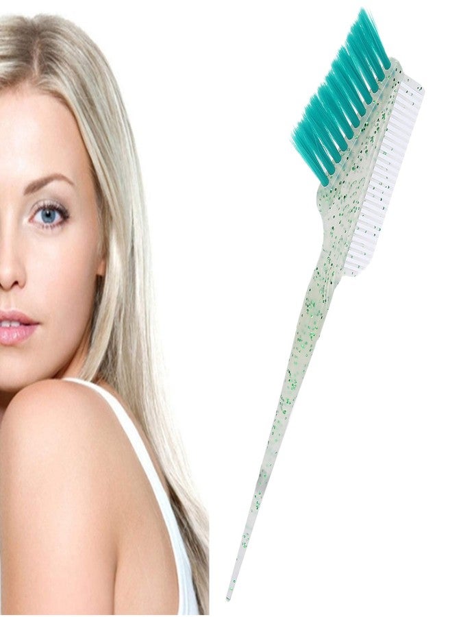 Betued Hair Dye Brushes Comb,Hair Coloring Brush Tool DIY Hairdressing Bleach Color Brushes Coloring Applicator for Hair Salon Home Hair Dye Tools(green) - Image 5