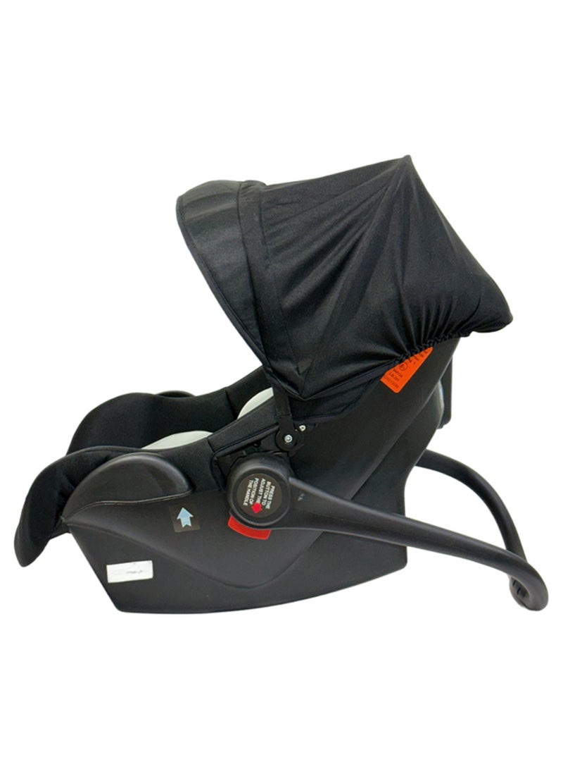 MAAS Portable Baby Car Seat Padded Soft Material Three Point Harness Ergonomic Design with Carrier Washable from Birth to 15 Months - Image 4