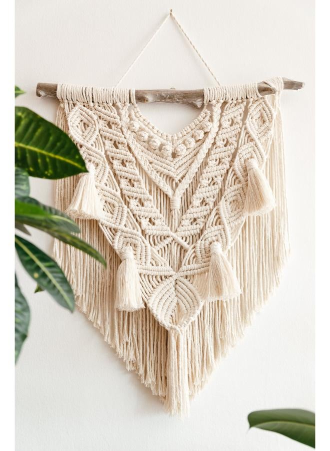 انتيكيانو مكرمية معلقة على الحائط، على الطراز البوهيمي - Image 2