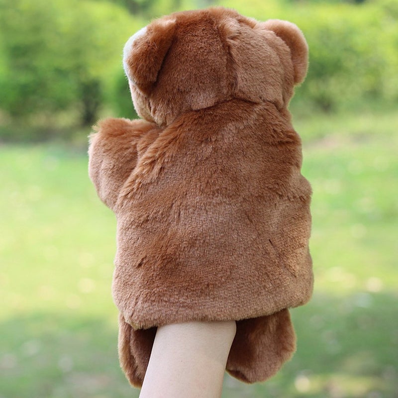 RIY Hand Puppet - Zoo Friends Animals Educational Puppets Bear - Image 3