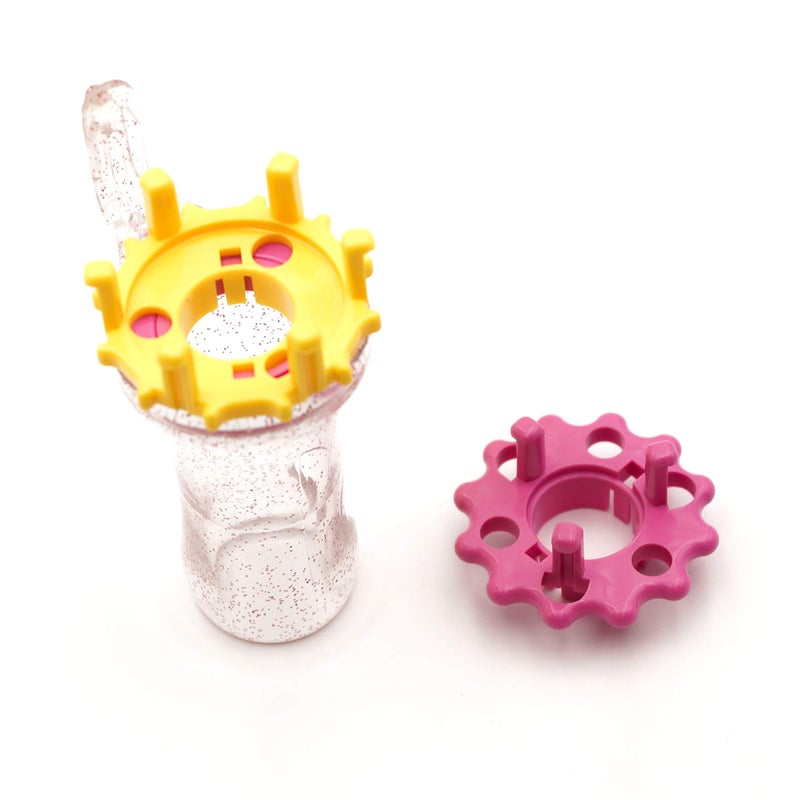 CLOVER 3101 Wonder Knitter Pink, 8.8" Height x 5" Length x 1.8" Width - Image 3