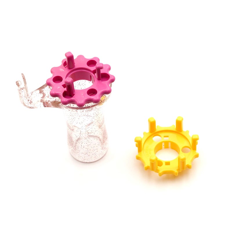 CLOVER 3101 Wonder Knitter Pink, 8.8" Height x 5" Length x 1.8" Width - Image 2