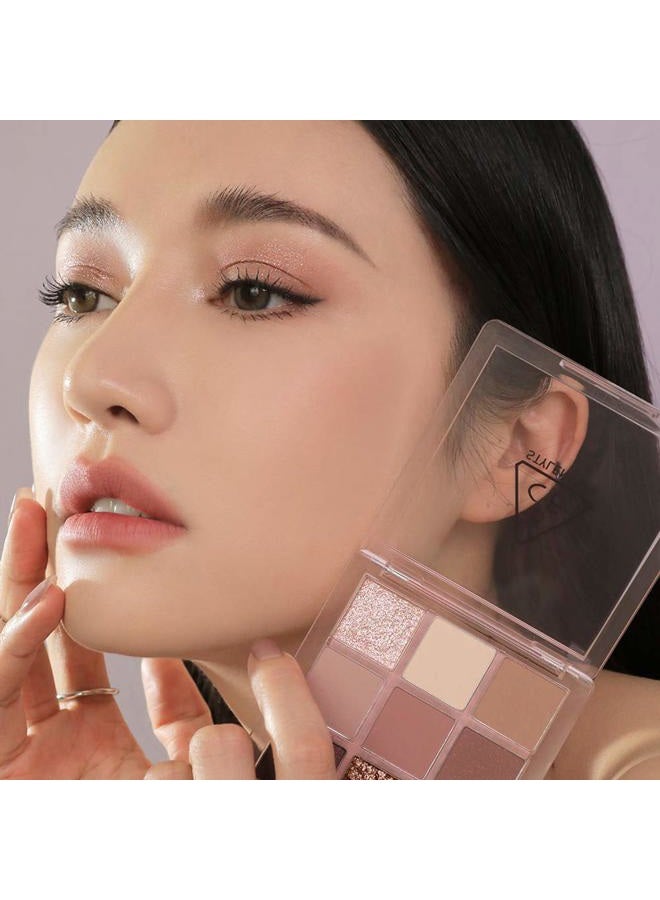 3ce لوحة ألوان عيون متعددة واضحة دافئة وباردة #بعض DEF 9 ألوان ظل عيون لامع ستايليناندا - Image 2