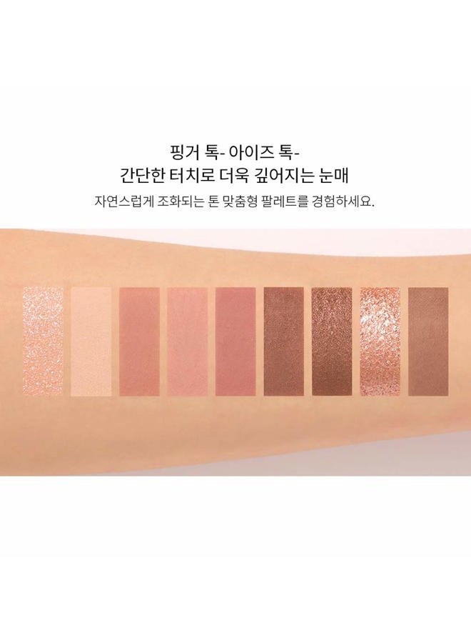 3ce لوحة ألوان عيون متعددة واضحة دافئة وباردة #بعض DEF 9 ألوان ظل عيون لامع ستايليناندا - Image 4