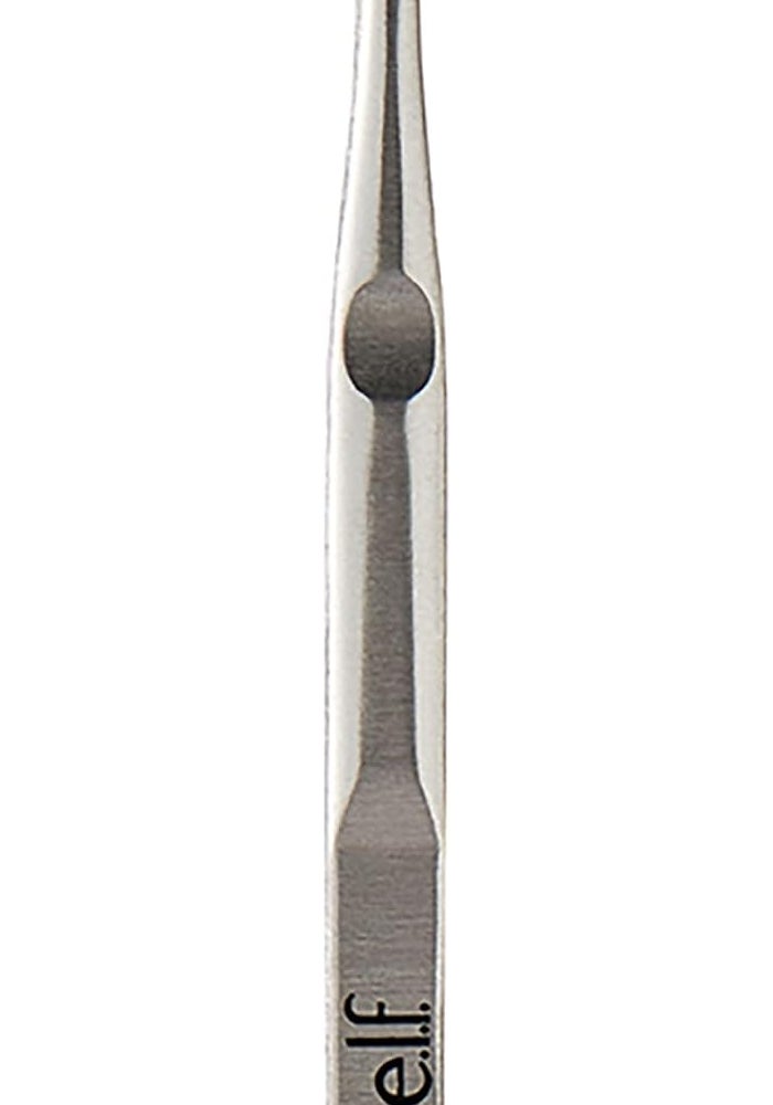 elf e.l.f. Professional Quality Slant Tweezer - Stainless Steel, Ergonomically Designed for Precision Hair Removal - Image 3