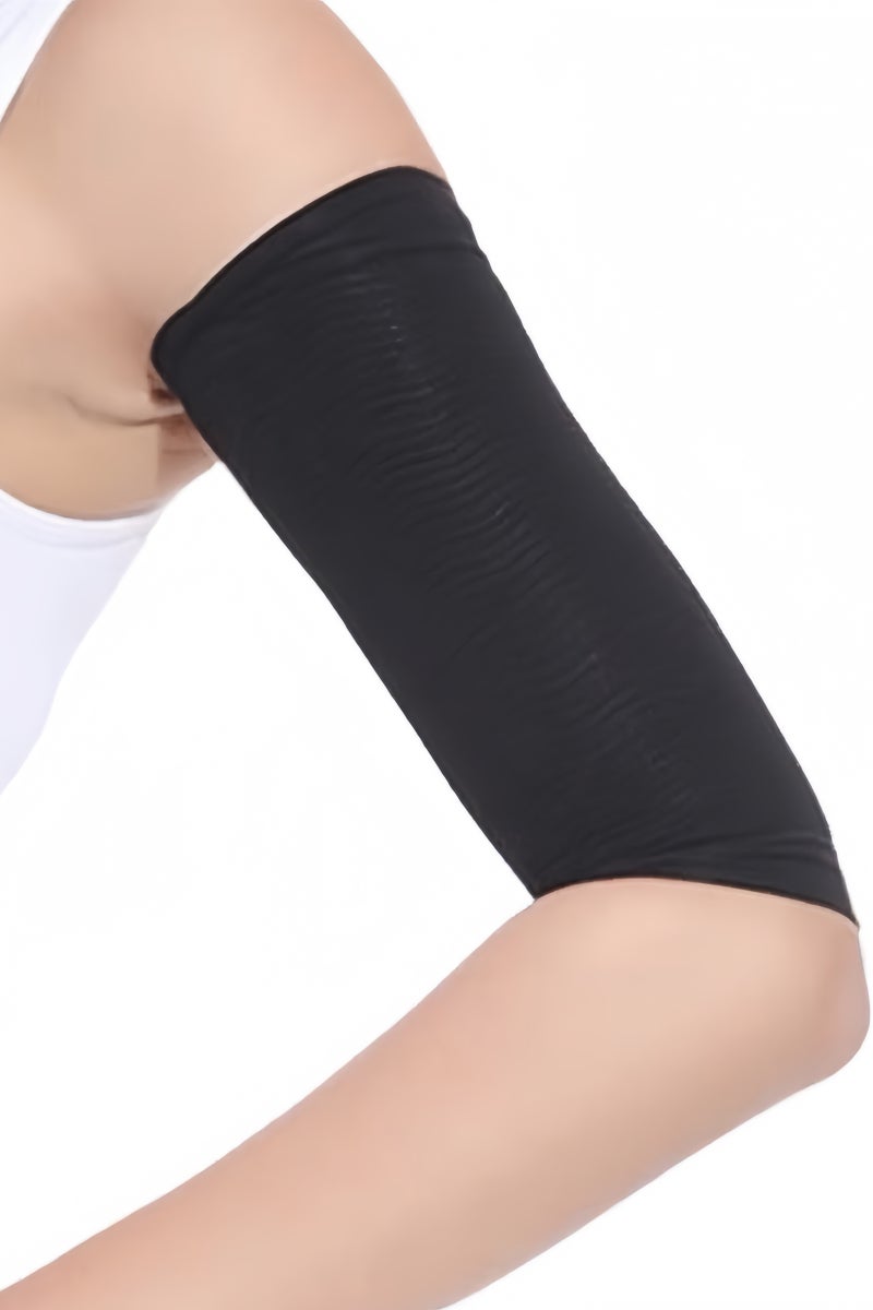 1Pairs Slimming Arm Sleeves Arm Elastic Compression Arm Shapers Sport Fitness Arm Shapers for Women Girls Weight Loss - Image 1