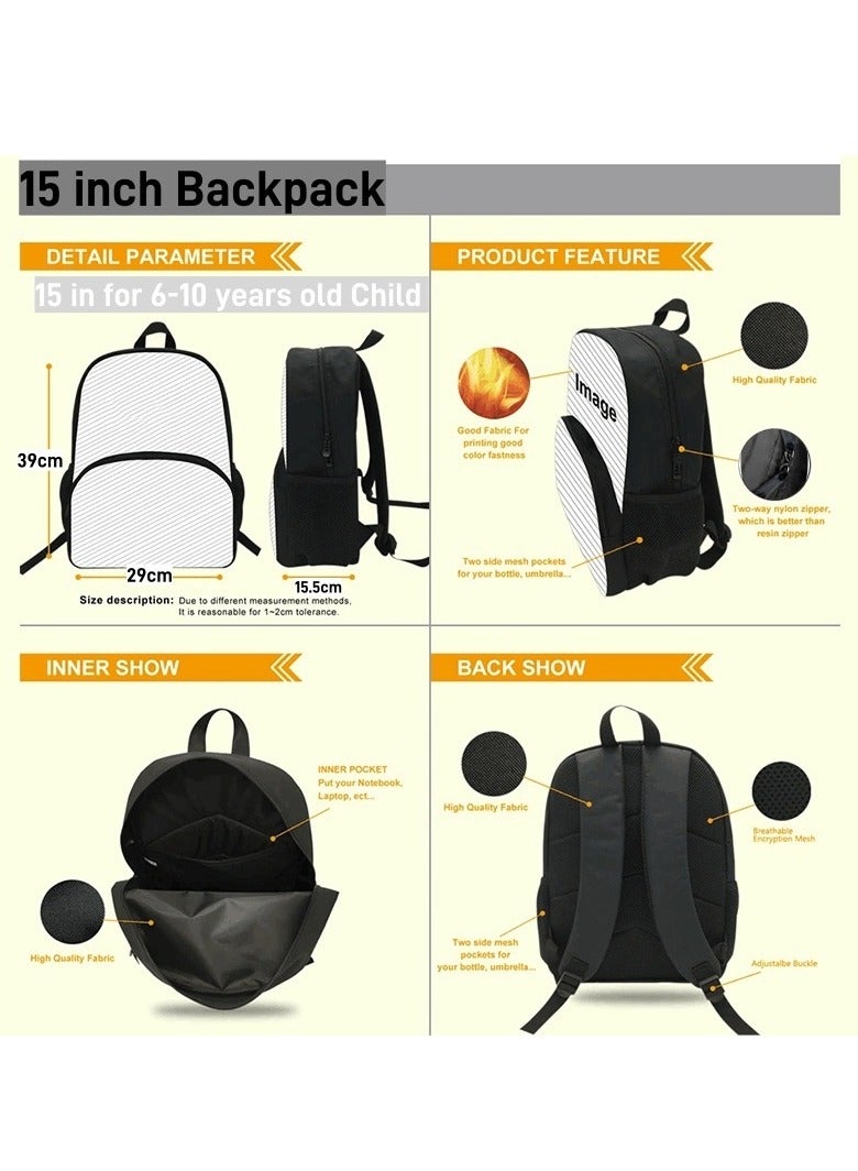 Wukong New Black Myth Wukong Gaming Backpack 29*39*15.5cm - Image 2