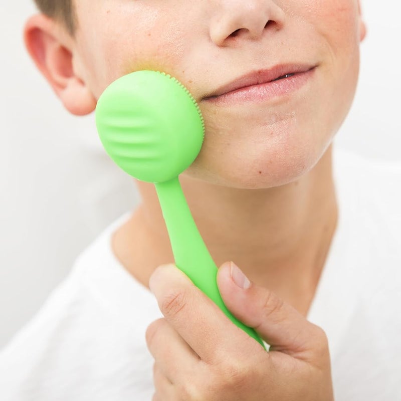 PMD Clean - Smart Facial Cleansing Device with Silicone Brush & Anti-Aging Massager - Waterproof - SonicGlow Vibration Technology - Clear Pores and Blackheads - Lift, Firm, and Tone Skin - Image 4
