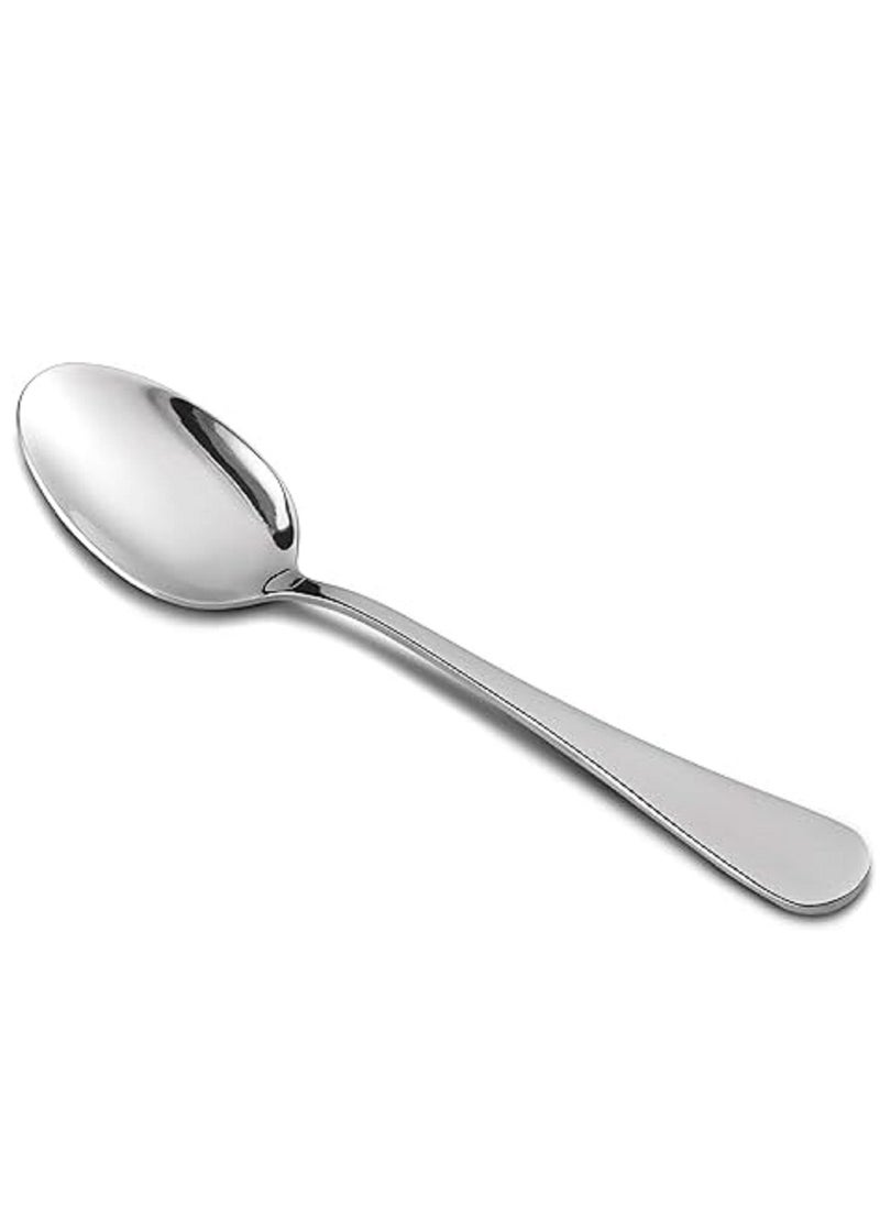 Generic ملعقة شاي من الفولاذ المقاوم للصدأ مكونة من 12 قطعة، مقاس 6.7 بوصة  - Image 1
